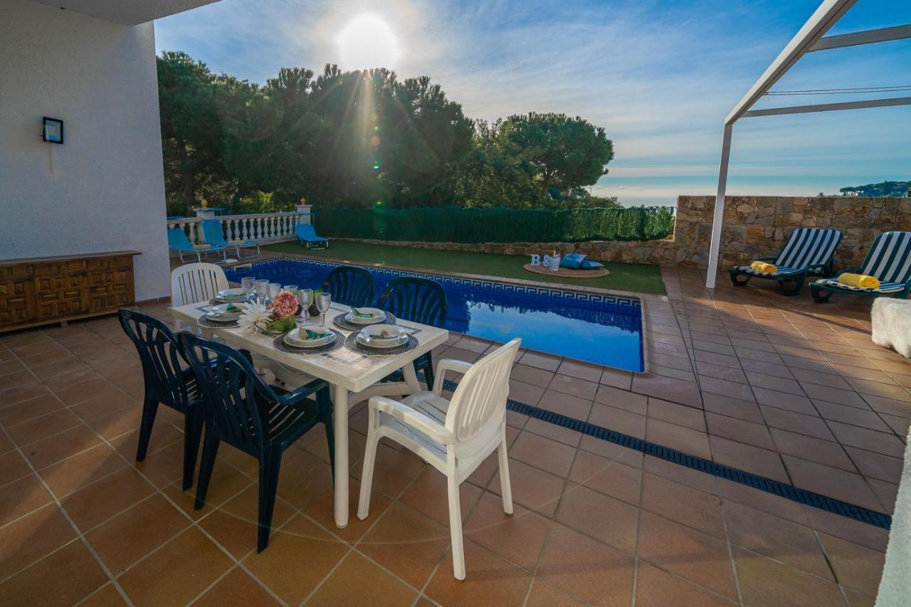 Villa Natura Lux, Piscina Privada Y Zona Exterior Tossa de Mar Dış mekan fotoğraf