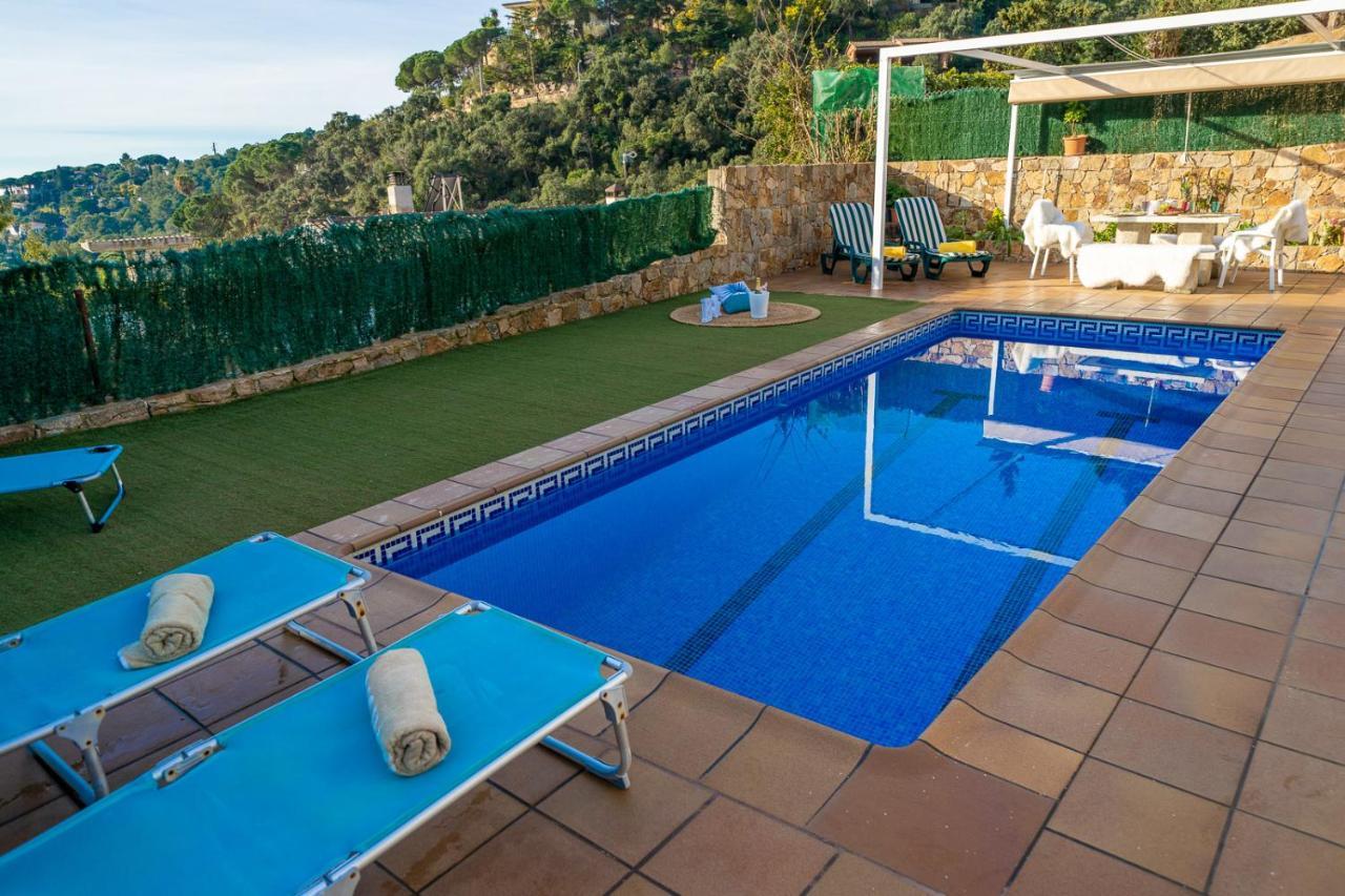 Villa Natura Lux, Piscina Privada Y Zona Exterior Tossa de Mar Dış mekan fotoğraf