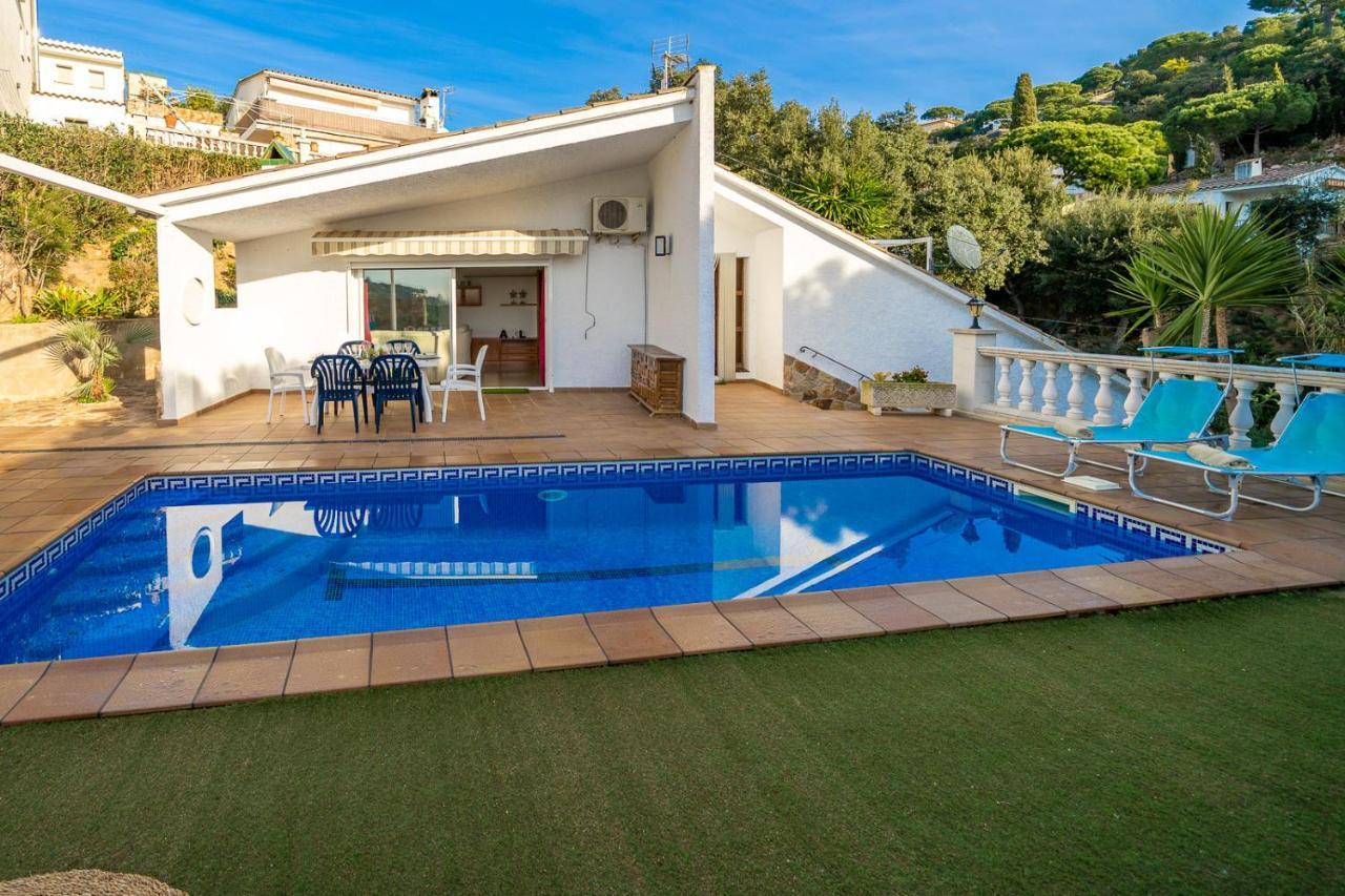 Villa Natura Lux, Piscina Privada Y Zona Exterior Tossa de Mar Dış mekan fotoğraf